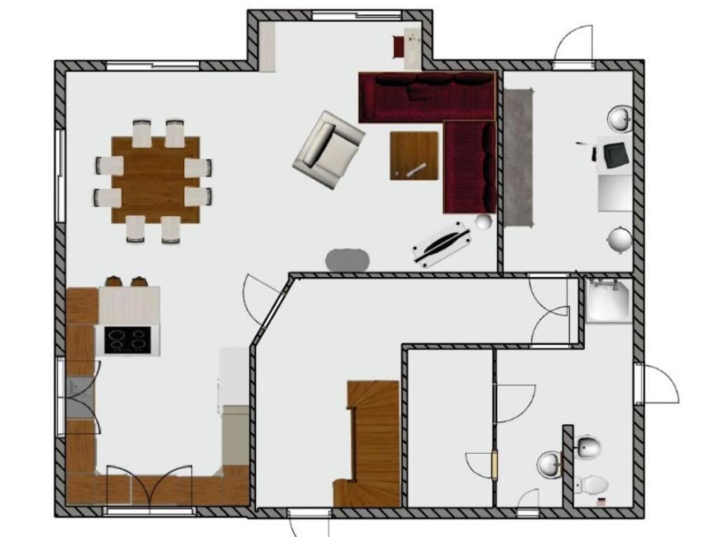 "Sonnenliebe" Ferienhaus โกรสชวานซี ภายนอก รูปภาพ