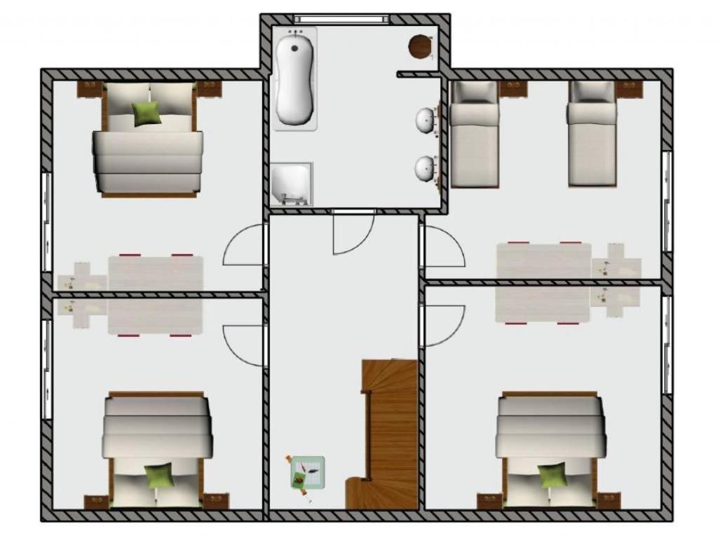 "Sonnenliebe" Ferienhaus โกรสชวานซี ภายนอก รูปภาพ